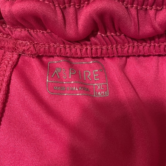 Pink Kids Aspire Athletic Shorts - Picture 2 of 5
